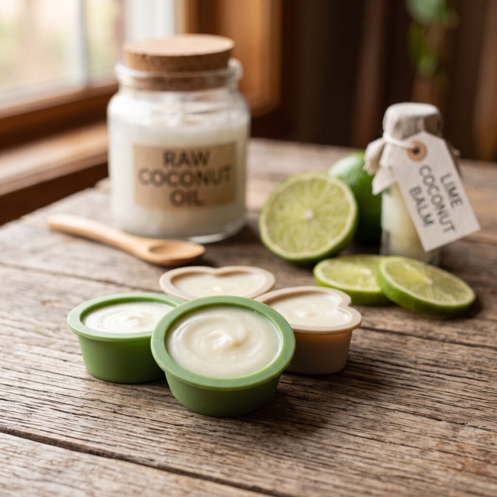 Coconut lip balm